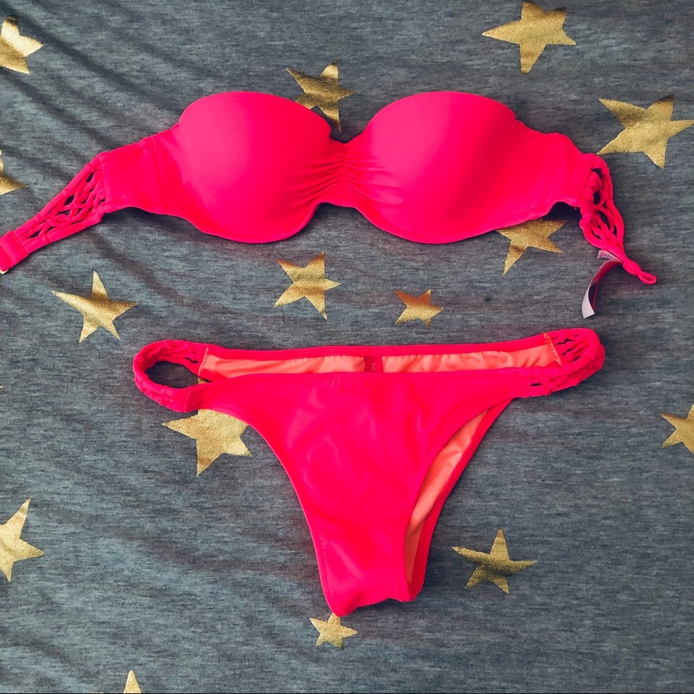 VS strapless bikini